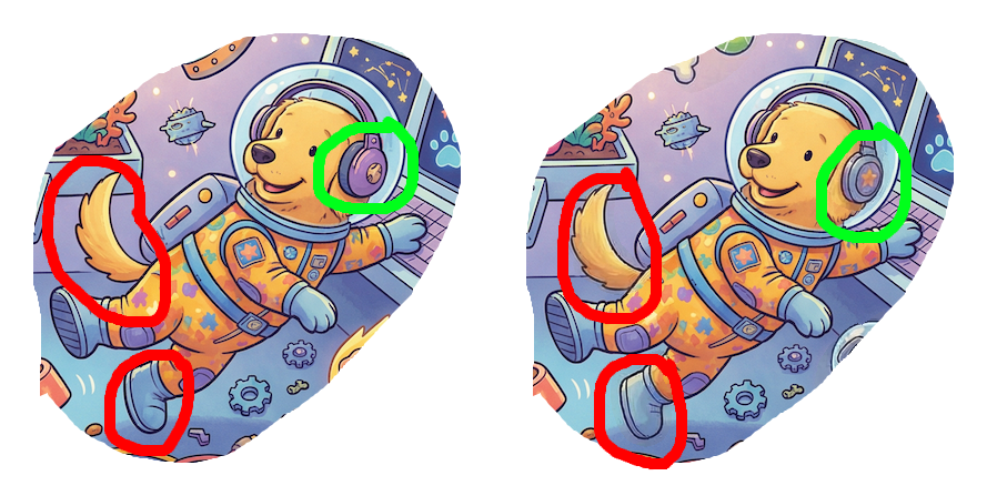 Too-small too-subtle changes